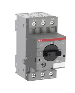 Wyłącznik silnikowy MS132-0.25, zakres 0.16-0.25A, 0.06kW, Icu 100kA, ster. pokrętłem