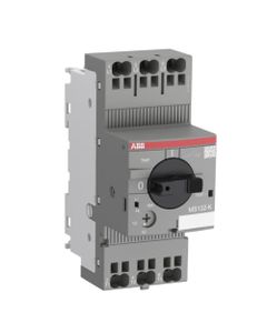 Wyłącznik silnikowy MS132-16K, zakres 10-16A, 7.50kW, Icu 100kA, ster. pokrętłem, zaciski Push-in Spring